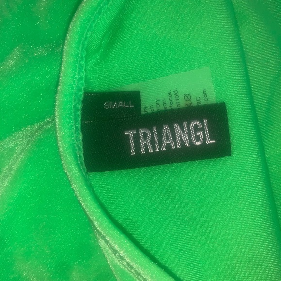 green triangl bikini bottoms - Picture 4 of 4